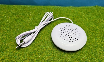Passiver 3.5mm Mini Kissen Lautsprecher Speaker für MP3, MP4 Player, iPod Weiß - Bild 1 von 4
