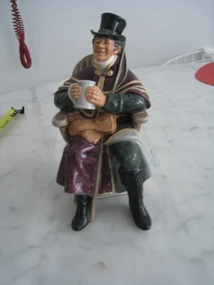 Vintage Royal Doulton Gilded Age Coachman Porcelain Figurine 8" - Image 1 of 4