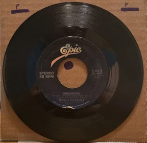 Molly Hatchet - Flirtin With Disaster/Gunsmoke 1979 Epic Records 45rpm - Picture 1 of 3