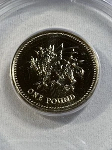 2000 Great Britain 1 Pound Graded MS 67 by ANACS Welsh Dragon - Picture 1 of 8
