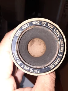 Edison 2M Cylinder Record #645 - DUETT WHO DO YOU LOVE COLLINS AND HARLIN - Bild 1 von 3