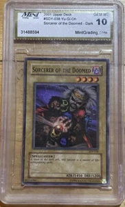 Yugioh Sorcerer Of The Doomed SDY-038 2001 Starter Deck MINT 10 Grade - Picture 1 of 3