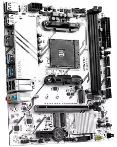 Placa Base B550M Pro Placa Base WiFi AM4 AMD Ryzen Serie 4000/5000 Componentes - Imagen 1 de 8