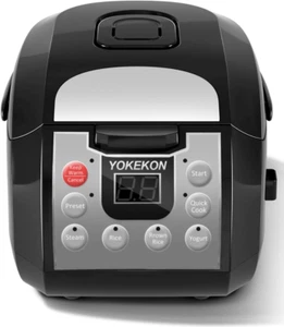Rice Cooker Stainless Steel Inner Pot, Professional 6 Cup Uncooked Rice Cooker - Picture 1 of 6