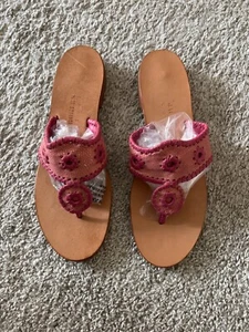 Jack Rogers Sandals Couture Neiman Marcus Limited Edition - Picture 1 of 12