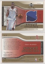 2005-06 Upper Deck Sweet Shot Sweet Swatches Gold /50 Tracy McGrady #SW-TM HOF