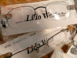 LOT 8 LIDO WEST BARRACUDA GUPPY MINNO TADPOLE Eyeglasses assorted Frames - Bild 1 von 3