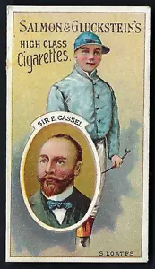 SALMON & GLUCKSTEIN - OWNERS & JOCKEYS SERIES - S LOATES / SIR E CASSEL - Picture 1 of 2