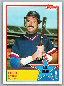 1983 Topps AL All Star #392 Fred Lynn California Angels NM-MT - Picture 1 of 2