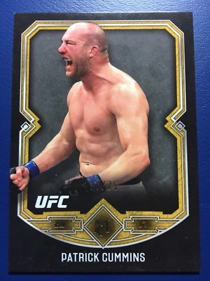 PATRICK CUMMINS 2017 Topps Museum Collection GOLD PARALLEL #D 30/75 - Image 1 of 2