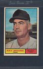 1961 Topps 289 Ray Moore Twins Ex Mt 9185