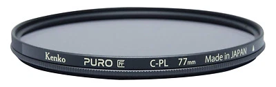Kenko Puro Wide Angle Slim Ring 77mm multi-Coated Circular Polarizer filter - Image 1 of 2