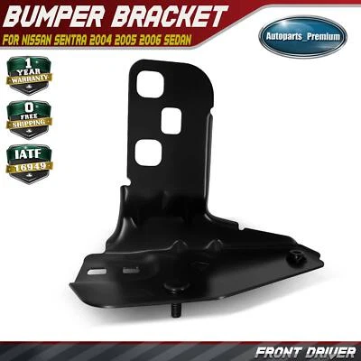 Soporte de parachoques delantero de acero del lado del conductor para Nissan Sentra 2004 2005 2006 sedán Foto 1 de 4