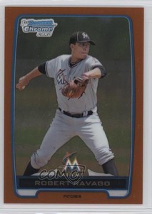 2012 Bowman Draft Chrome Picks Orange Refractors /25 Robert Ravago #BDPP141