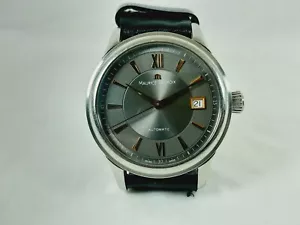 MAURICE LACROIX AUTOMATIC  26 JEWELS SAPPHIRE CRYSTAL LC6027 LES CLASSIQUES MEN - Picture 1 of 15