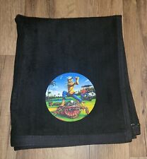 Iron Maiden Eddie Golf Sport Towel 16x18 Black 