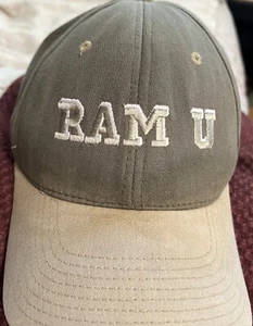 RAM U Cap Hat Animal Sciences Not Dodge Ram But Cool Anyway RARE !!! USA Made - Picture 1 of 7