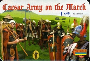 Strelets Models 1/72 CAESAR ROMAN ARMY ON THE MARCH Figure Set - Picture 1 of 3