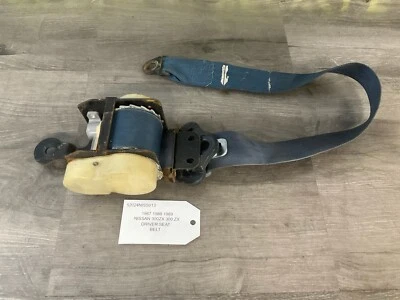 Cinturón de seguridad del conductor Nissan 300Zx 300 ZX 1987 1988 1989 F54 Foto 1 de 4