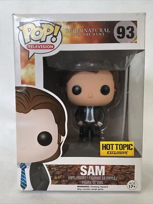 Funko Pop Televisión SUPERNATURAL AGENTE DEL FBI SAM #93 Hot Topic Exclusivo NUEVO EN CAJA ORIGINAL Foto 1 de 4