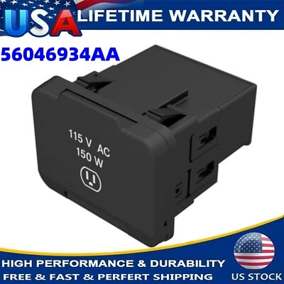 56046934AA Power Inverter For Jeep Cherokee Grand Cherokee Dodge Durango 2014-20 Foto 1 de 4