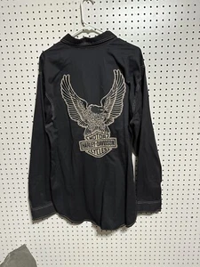Mens Harley-Davidson button down long sleeve shirt - XL - Picture 1 of 2