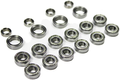 Kugellager für Tamiya  TT-01 für Antrieb und Lenkung TT01  Tuning-Set 20 Lager - Bild 1 von 3