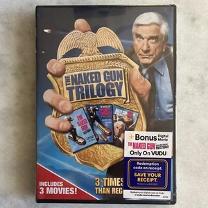 The Naked Gun Trilogy (DVD) New Sealed Leslie Nielsen, Priscilla Presley OOP - Imagen 1 de 2