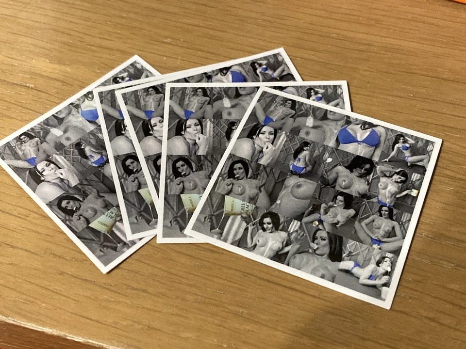 5 x Hot Topless Girl Loves Ice Cream Stickers - Image 1 of 1