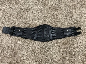 Leather Motorcycle Kidney Belt Medium First Leather Apparel - Picture 1 of 5