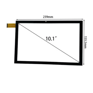 10.1 inch Touch Screen Panel Digitizer Glass For MJK-CG101-1562-FPC - Picture 1 of 3
