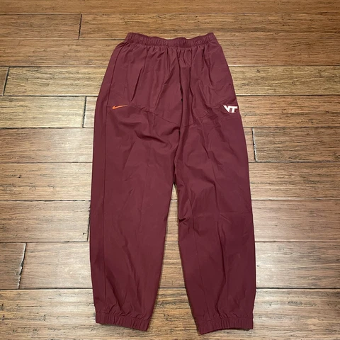 Nike Virginia Tech On-Field Windbreaker Pants Mens Size Medium New Without Tags Cover