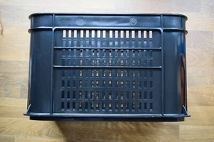 Fahrrad LYNX Korb schwarz Kunststoff Größe 30 Liter - NEU - Bild 1 von 4
