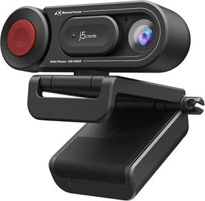 j5create 1080P Dual Mode Webcam and Document Camera with Auto & Manual Focus, Ma - Afbeelding 1 van 8