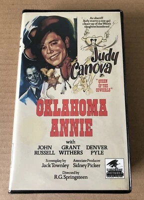 OKLAHOMA ANNIE - Judy Canova/John Russell 1952 Republic Pictures VHS!!! - Image 1 of 4