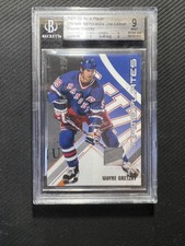 2001-02 BAP Ultimate Memorabilia WAYNE GRETZKY 20/50 4CLR Game Used Patch BGS9