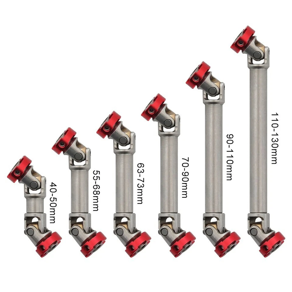 Drive Shaft for 1/10 TRX4 TRX6 Axial SCX10 D90 Redcat GEN8 1/14 Tamiya Tractor R - Image 1 of 4