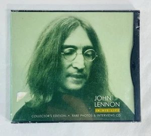 (Read) John Lennon In His Life Collectors Edition Rare Photos Interviews CD - Foto 1 di 5