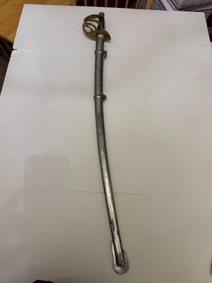 Vintage Three Bar Hilted Indian Cavalry Troopers Sword - Image 1 of 4