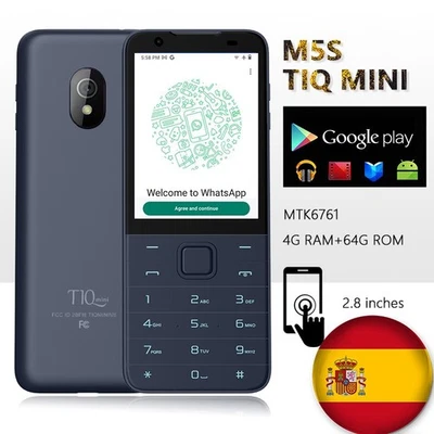 El teléfono inteligente TIQmini m5s es compatible con la pantalla táctil dual SI - Imagen 1 de 4