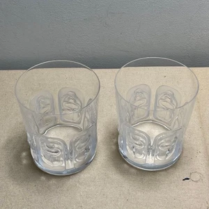 Juego de pares de vasos de vidrio de roca LALIQUE Khepri - Imagen 1 de 4