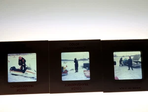 Vintage Yamaha  Snowmobile  35 MM  Slide Lot of Three - Picture 1 of 3