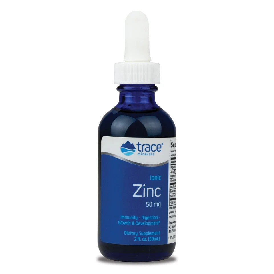 Trace Minerals Zinco ionico, 50 mg, 59 ml - Immagine 1 di 1