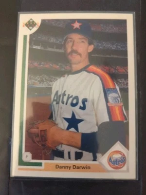 Danny Darwin "Houston Astros". 1991 Upper Deck Baseball Card #586 - Image 1 of 2