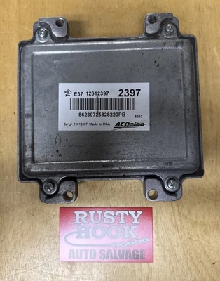 GMC Chevrolet Malibu Lucerna Pontiac G5 2007-12 computadora ECU 12612397 Foto 1 de 2