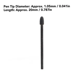 Hard Touch Pen Tips Fine Flax Felt 8PCS Touch Pen Tips With Tweezer For Writing - Zdjęcie 1 z 12