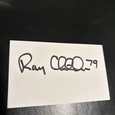 Ray Childress (TX A&M CFBHOF) ‘85 Oilers, 5X All-Pro & Pro Bowl, signed 2004 - Image 1 of 2