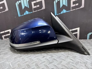 OEM 2012-2018 BMW F30 F31 330 328 RIGHT DOOR MIRROR CAMERA BLIND SPOT BLUE 5 pin - Foto 1 di 11