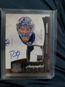 2010-11 The Cup Dustin Tokarski rookie #10/249 Auto Jersey - Picture 1 of 3