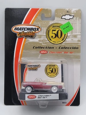 Matchbox 2002 Collectibles 50 Years - 1955 Chevy Bel Air Convertible Rubber Tire - Bild 1 von 4